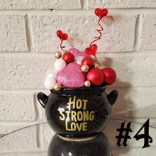 Cauldron Full of Love Valentines Décor