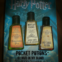 Four Pocket Potion Hand Sanitizers- Set 4