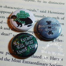 Blonde Dragon 1" Pin Back Button Mix