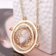 Spinner Necklace with Hourglass