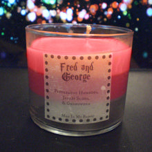 Twins Scented 4 oz. Candle- Magical Sweets and Gunpowder