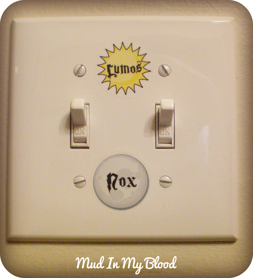 Light Switch Plate Decals