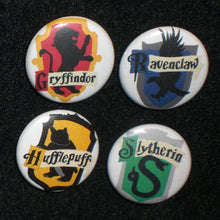 Wizard School House Hero Shadows 1" Button or Magnet Mix