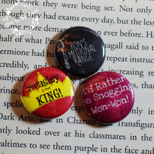 Ginger King 1" Pin Back Button Mix