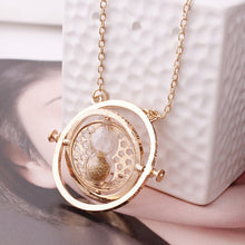 Spinner Necklace with Hourglass