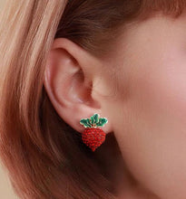 Crystal Radish Earrings