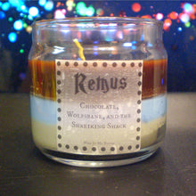 Shabby Werewolf Scented 4 oz Candle- Chocolate, Wolf Potion, Haunted Shack