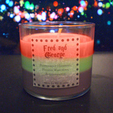 Twins Scented 4 oz. Candle- Magical Sweets and Gunpowder